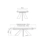 Обеденный стол Woodville 588054 от ImperiumLoft
