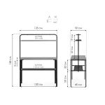 Барный стол Woodville 554137 от ImperiumLoft