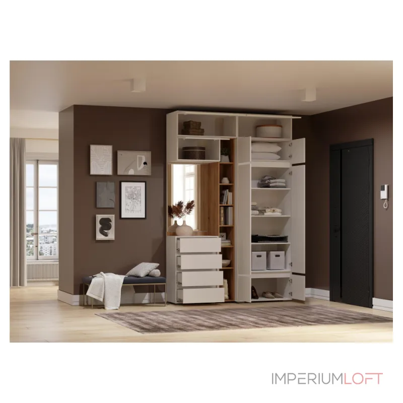 Прихожая Woodville 596597 от ImperiumLoft Прихожая Woodville 596597 от ImperiumLoft