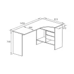 Компьютерный стол Woodville 445865 от ImperiumLoft
