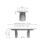 Обеденный стол Woodville 588031 от ImperiumLoft