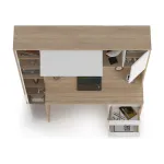 Компьютерный стол Woodville 415713 от ImperiumLoft