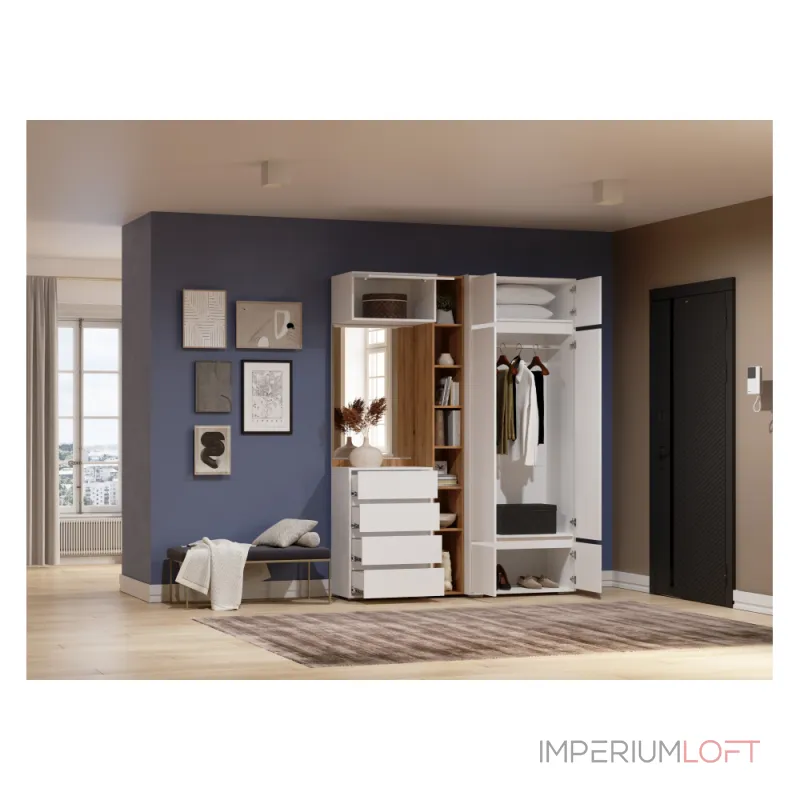 Прихожая Woodville 596586 от ImperiumLoft
