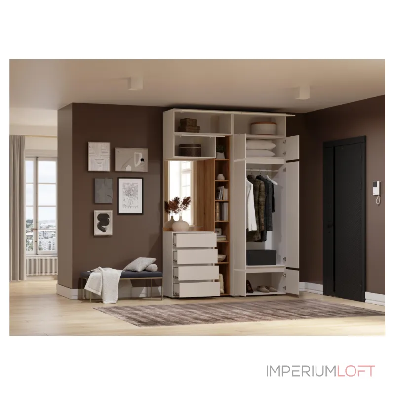 Прихожая Woodville 596597 от ImperiumLoft Прихожая Woodville 596597 от ImperiumLoft