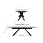 Обеденный стол Woodville 588052 от ImperiumLoft