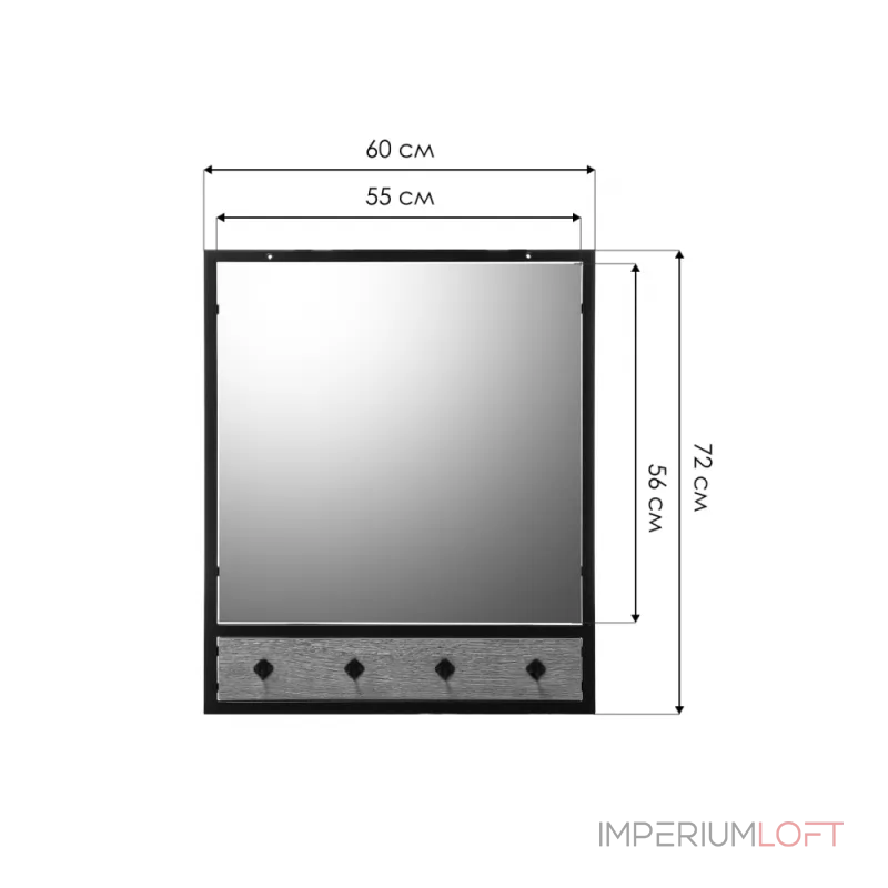 Прихожая Woodville 420988 от ImperiumLoft