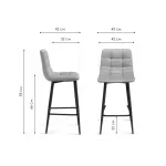 Барный стул Woodville 502079 от ImperiumLoft