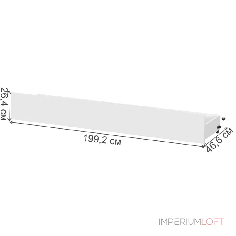 Кровать Woodville 536236 от ImperiumLoft Кровать Woodville 536236 от ImperiumLoft