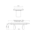Обеденный стол Woodville 588030 от ImperiumLoft