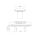Обеденный стол Woodville 588029 от ImperiumLoft