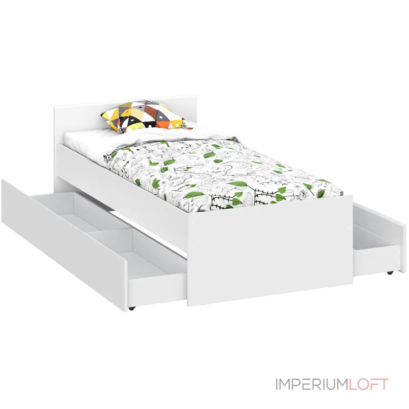 Кровать Woodville 536236 от ImperiumLoft Кровать Woodville 536236 от ImperiumLoft