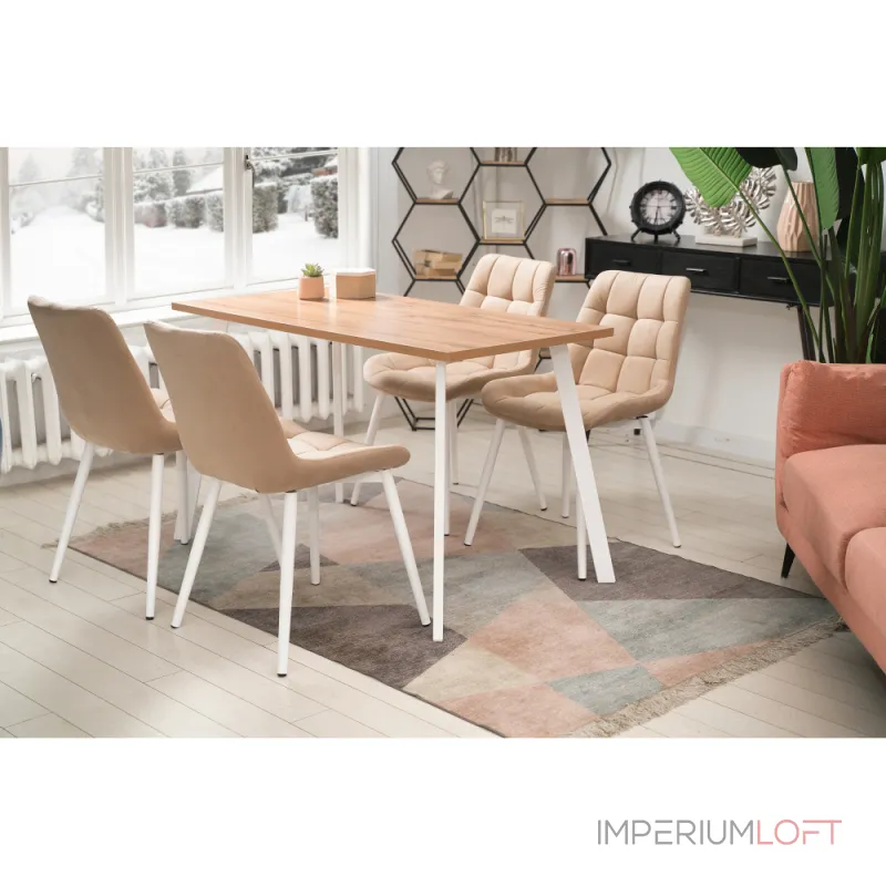 Деревянный стол Woodville 539243 от ImperiumLoft