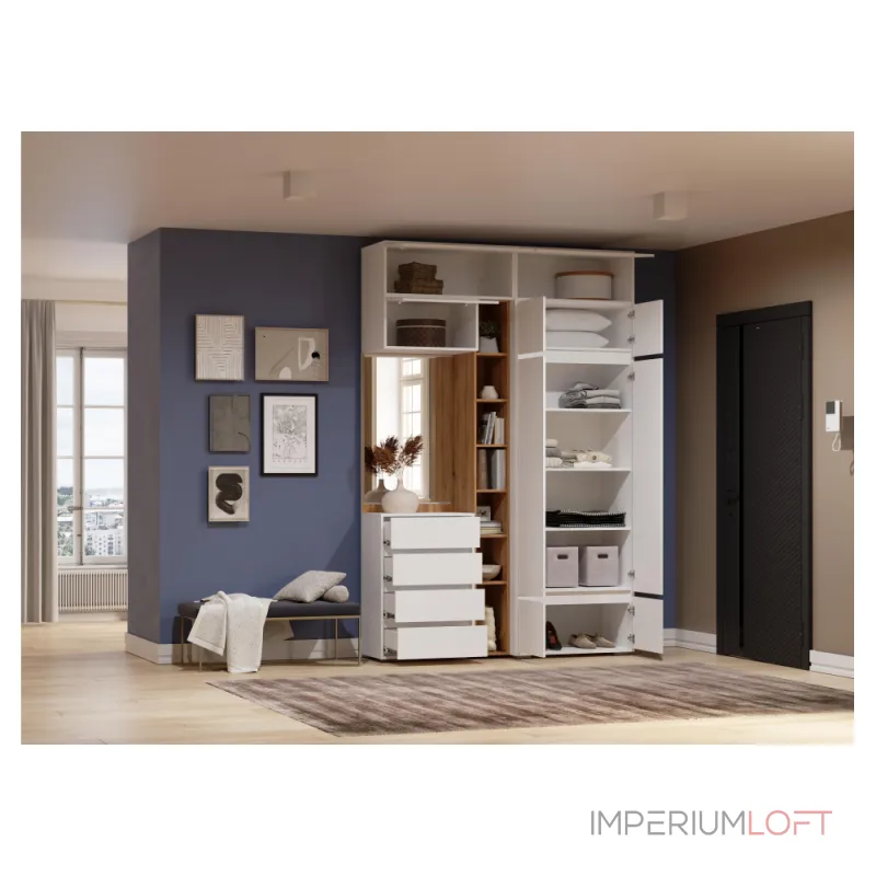 Прихожая Woodville 596587 от ImperiumLoft