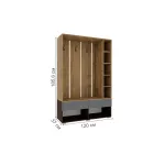 Прихожая Woodville 596588 от ImperiumLoft