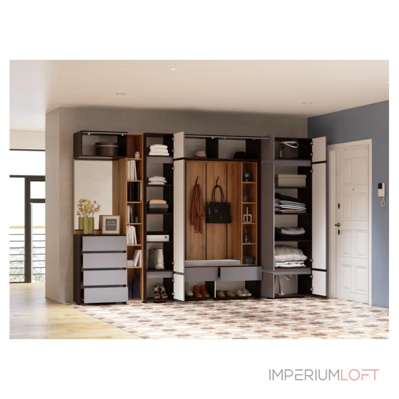 Прихожая Woodville 596588 от ImperiumLoft