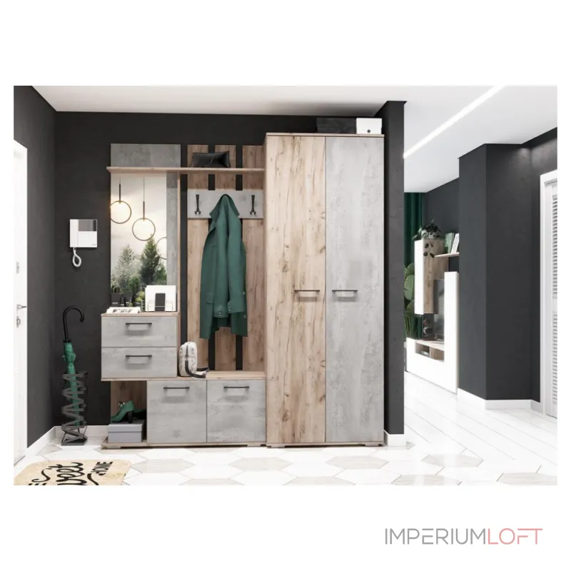 Прихожая Woodville 508424 от ImperiumLoft