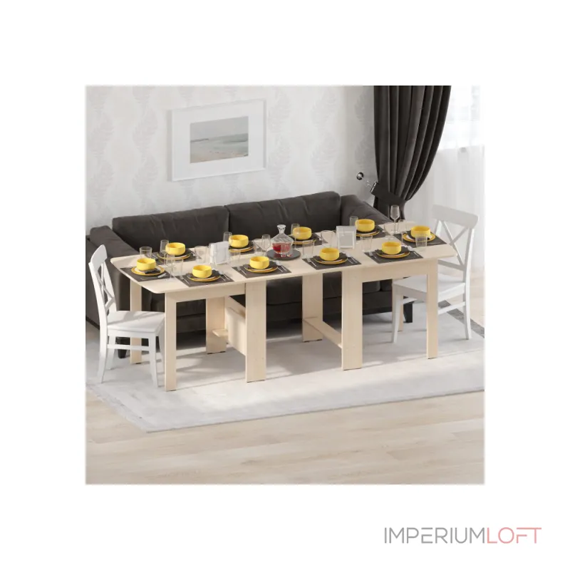 Деревянный стол Woodville 295287 от ImperiumLoft Деревянный стол Woodville 295287 от ImperiumLoft