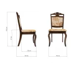 Деревянный стул Woodville 1838 от ImperiumLoft