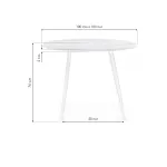 Деревянный стол Woodville 520595 от ImperiumLoft