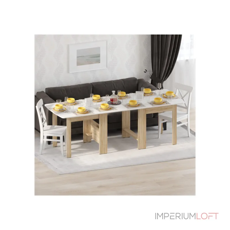 Деревянный стол Woodville 339722 от ImperiumLoft Деревянный стол Woodville 339722 от ImperiumLoft