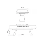 Обеденный стол Woodville 588037 от ImperiumLoft