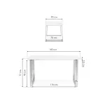 Обеденный стол Woodville 572185 от ImperiumLoft