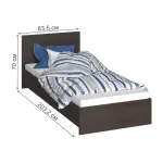 Кровать Woodville 507384 от ImperiumLoft