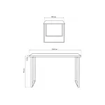 Деревянный стол Woodville 619215 от ImperiumLoft