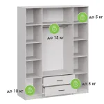 Шкаф Woodville 536244 от ImperiumLoft