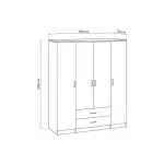 Шкаф Woodville 536244 от ImperiumLoft