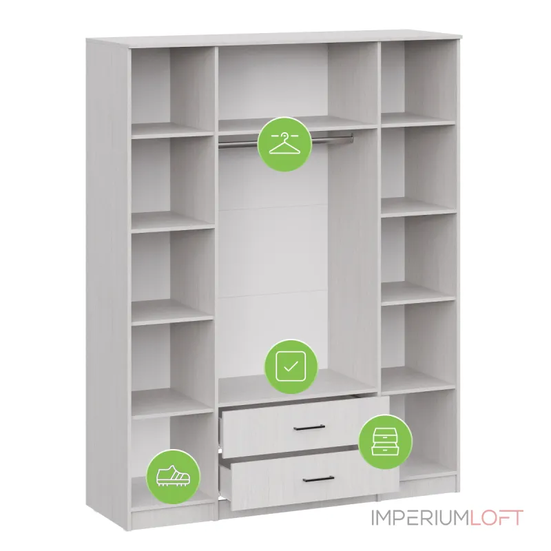 Шкаф Woodville 536244 от ImperiumLoft