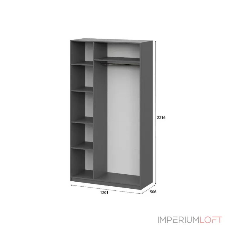 Шкаф Woodville 593700 от ImperiumLoft