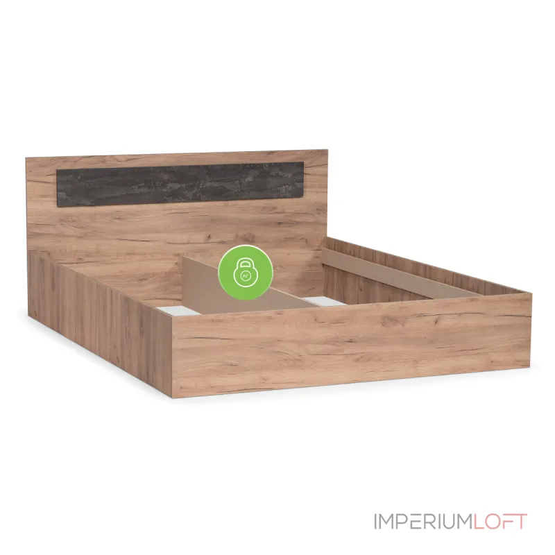 Кровать Woodville 499623 от ImperiumLoft Кровать Woodville 499623 от ImperiumLoft
