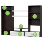 Комплект мебели для гостинной Woodville 499618 от ImperiumLoft