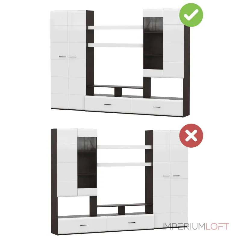 Комплект мебели для гостинной Woodville 499618 от ImperiumLoft Комплект мебели для гостинной Woodville 499618 от ImperiumLoft