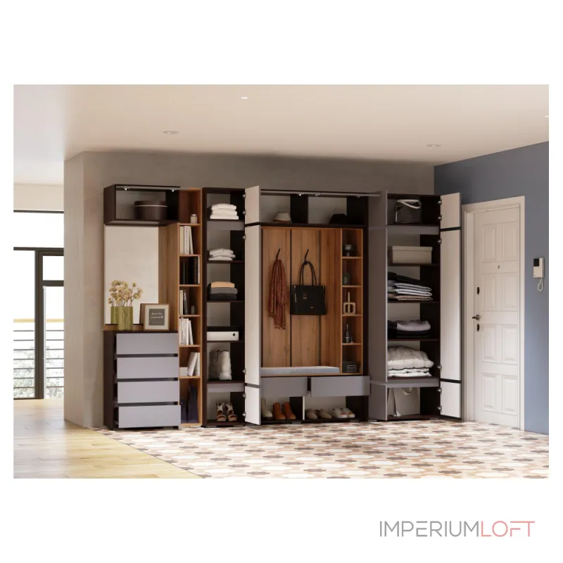 Прихожая Woodville 596589 от ImperiumLoft Прихожая Woodville 596589 от ImperiumLoft