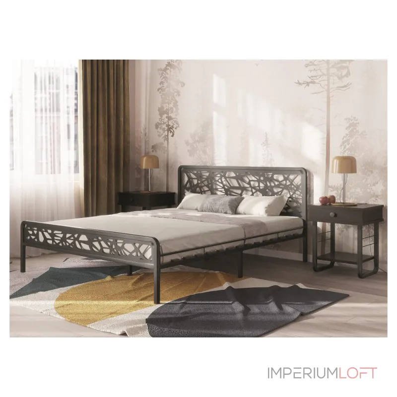 Прикроватная тумба Woodville 511607 от ImperiumLoft Прикроватная тумба Woodville 511607 от ImperiumLoft