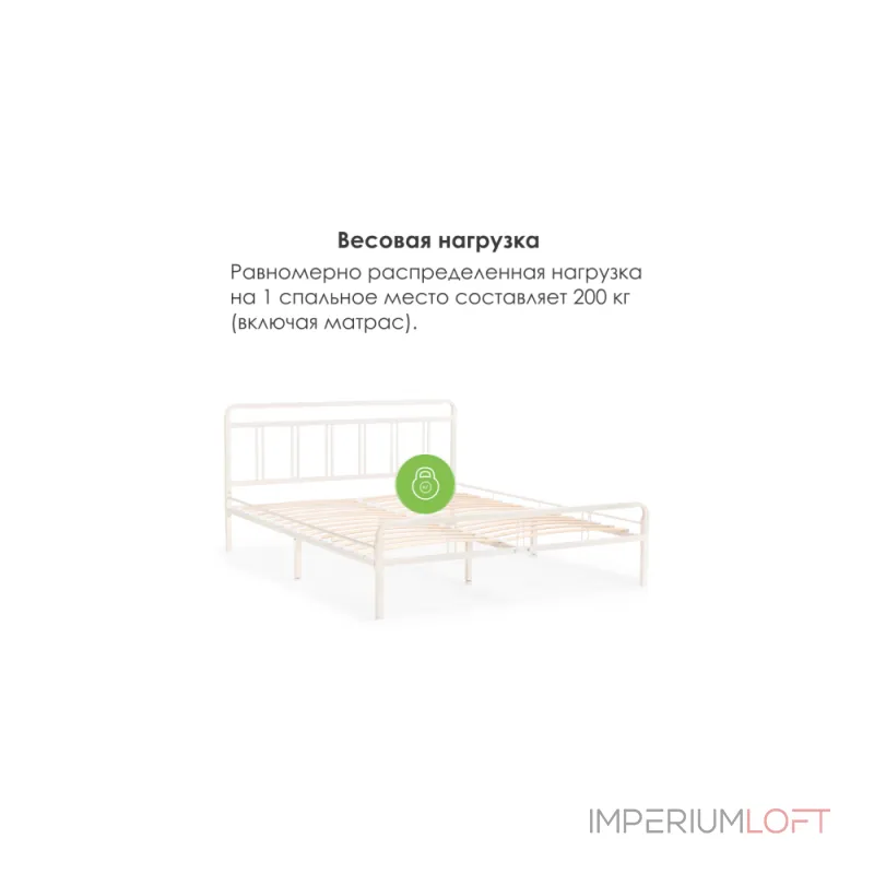 Кровать Woodville 403024 от ImperiumLoft