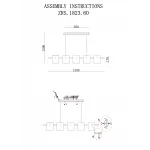 Люстра ZORTES ICE CUBE ZRS.1005.05 200Вт G9 от ImperiumLoft