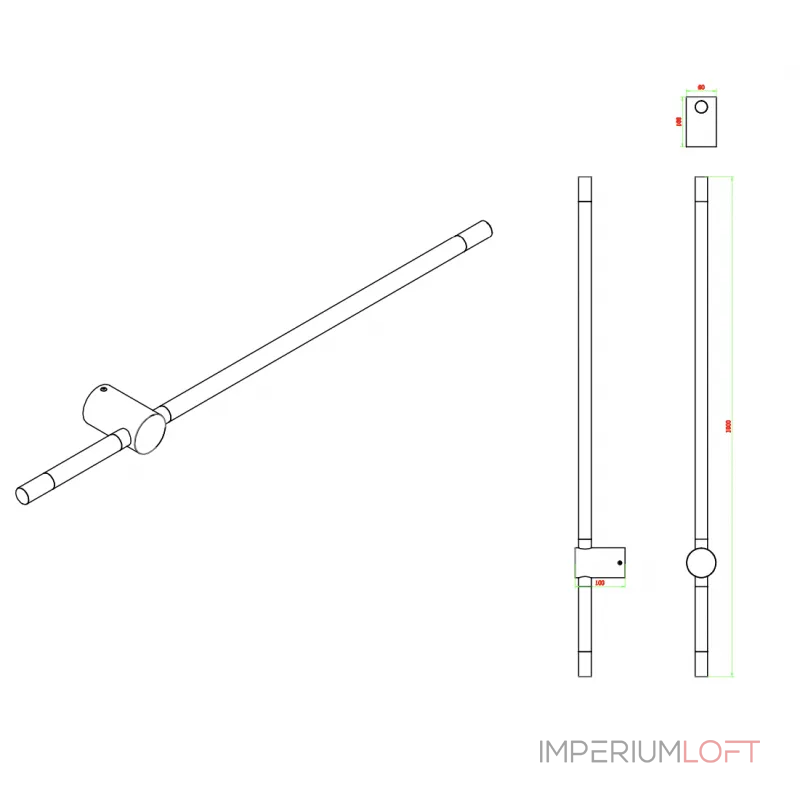 Бра ZORTES CRYSPY ZRS.1201.15 LED 15Вт от ImperiumLoft