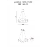 Люстра ZORTES LOFT ZRS.1802.60 LED 36Вт от ImperiumLoft