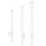 Бра ZORTES DORA ZRS.30514.20 LED 20Вт от ImperiumLoft