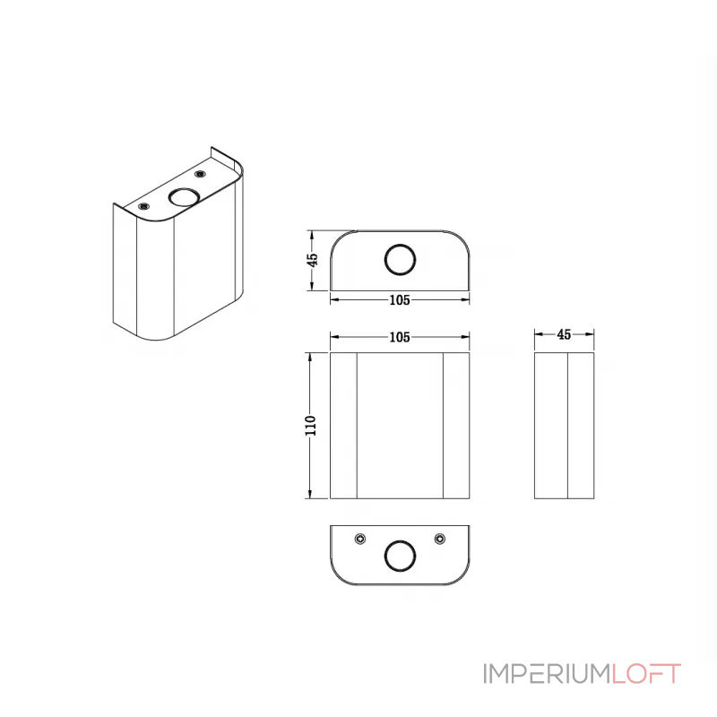 Бра ZORTES VITTO ZRS.9119.02 LED 2Вт от ImperiumLoft Бра ZORTES VITTO ZRS.9119.02 LED 2Вт от ImperiumLoft