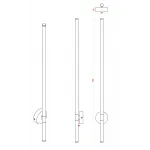 Бра ZORTES DORA ZRS.30514.24 LED 24Вт от ImperiumLoft