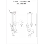 Люстра ZORTES ICE CUBE ZRS.1005.05 200Вт G9 от ImperiumLoft