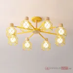 Потолочная люстра CORF B3 Yellow 3 lamps от ImperiumLoft