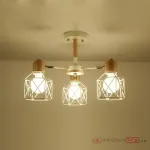 Потолочная люстра CORF B3 Yellow 3 lamps от ImperiumLoft