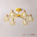 Потолочная люстра CORF B3 Yellow 3 lamps от ImperiumLoft