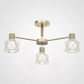Потолочная люстра CORF B3 Champagne 3 lamps