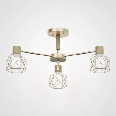 Потолочная люстра CORF B3 Champagne 3 lamps